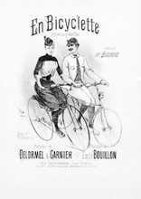 En bicyclette